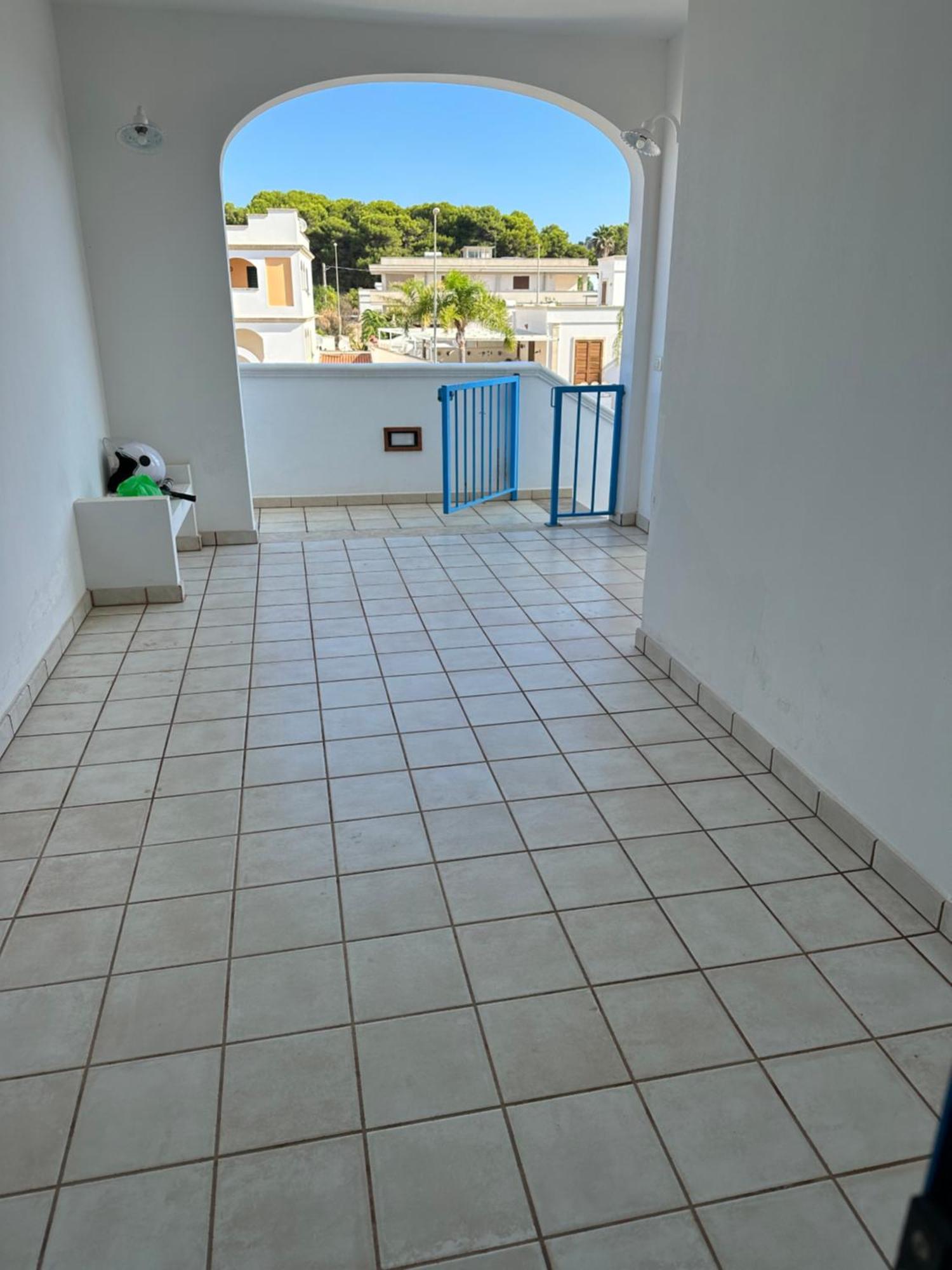 Ferienwohnung Trilo Superior Con Terrazzo Vista Mare A Pescoluse Marina Di Pescoluse Exterior foto